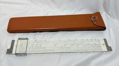 Keuffel & Esser K&E Deci-Lon 10 1961 Regla Deslizante De Colección + Estuche Foto 1 de 4