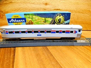 Athearn HO Scale Amtrak 72' Observation Car 3335 with Box - Bild 1 von 7