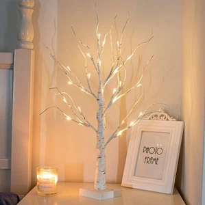 PEIDUO Artificial Tree for Easter Decorations, 2 FT Birch - Picture 1 of 9