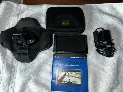 Garmin Nuvi 205W Series Navigation Device  4.75" x 3" Working Condition - Image 1 of 4
