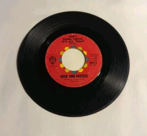 Dick & Deedee - All My Trials / Don't Think Twice It's All Right - Bild 1 von 2