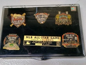 2005 All Star Game Comerica Park Detroit Tigers Pin Set 1465 /2005 MLB - Picture 1 of 4