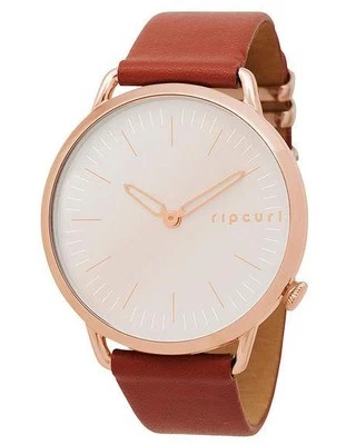Rip Curl Womens SUPER SLIM LEATHER SURF WATCH A3008G Rose Gold Rrp $179.99 - Bild 1 von 3