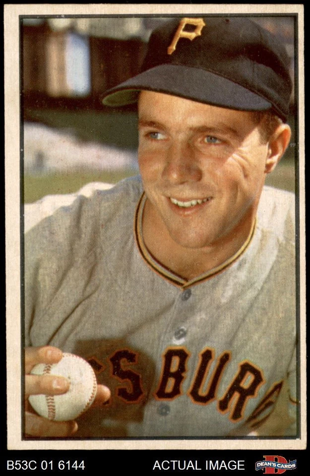 1953 Bowman #16 Bob Friend Pirates 6 - EX/MT - Image 1 of 1