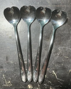 4 cucharas Big Love ADL Alessi INOX 18/10 de acero inoxidable café Demitasse boda ~6" - Imagen 1 de 4