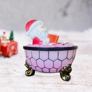 Christmas Santa Bubble Bath Lamp Desktop Ornament for Bedroom Desk Fireplace - Picture 1 of 7