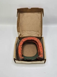 VINTAGE Diamond Double Ringer 2.5 Lbs Pitching Horseshoes 2 Pair A & B Deluth MN - Picture 1 of 13