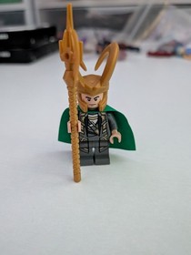 LEGO Loki Minifigure Green Cape sh033 Marvel Super Heroes 6868 6867 6869