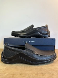 Mocasín sin cordones veneciano Tucker negro para hombre Cole Haan Reino Unido 6 - Imagen 1 de 6