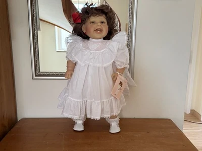 Designerpuppe "Glückskind", 65 cm, Zapf Creation, ca. 1990er Jahre - Bild 1 von 4