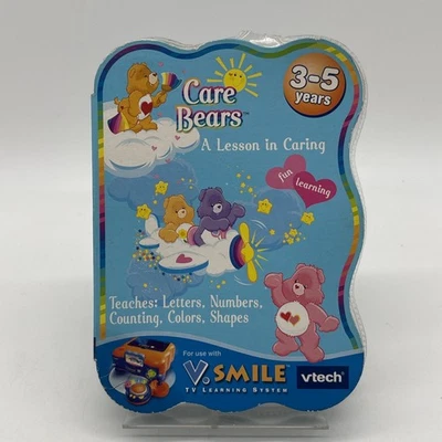 Vintage Care Bears A Lesson In Caring (2004) V.Smile Vtech Brand New Sealed - Image 1 of 2