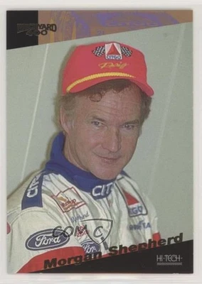 1995 Hi-Tech Brickyard 400 Gold Foil Morgan Shepherd #80 - Image 1 of 2