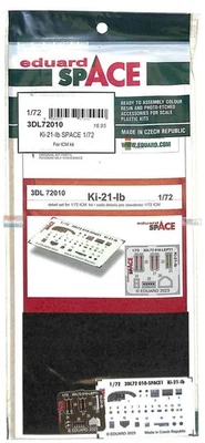 EDU3DL72010 1:72 Eduard SPACE - Ki-21-Ib Sally (ICM kit) - Image 1 of 2