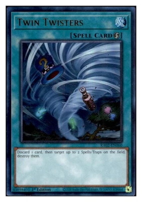 Yugioh Twin Twisters (UR) RA02-EN060 Ultra Rare NM - Image 1 of 2