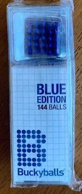 Masilla de oficina bloques mágicos de escritorio de construcción juguetes azules 144 piezas solo para 18+ Foto 1 de 3