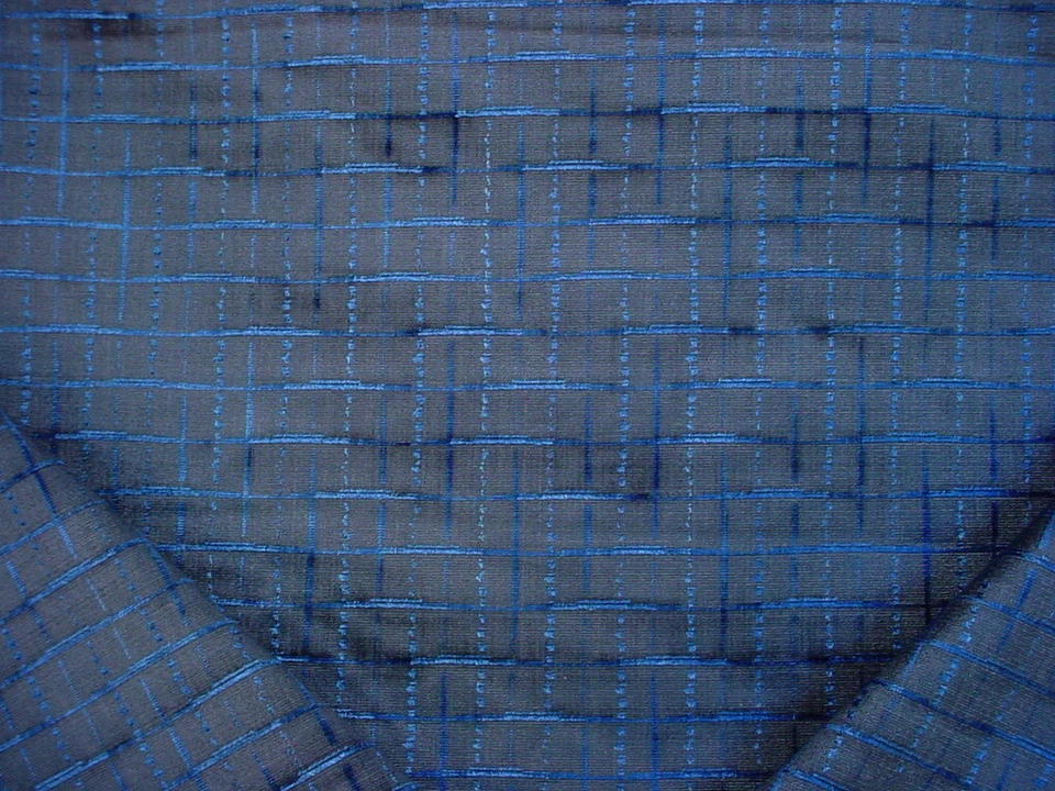 2-3/4Y Osborne Little F7295 Violetta Royal Blue Ariadne Velvet Upholstery Fabric - Image 1 of 4