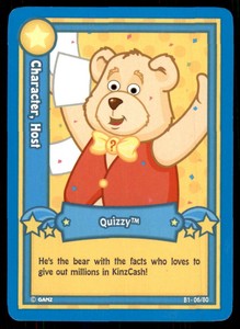 2007 Ganz Webkinz Series 1 Card Quizzy #6
