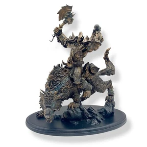 Orc Rider Statue World Of Warcraft WOW 10th Anniversary 2014 Blizzard Wolf - Bild 1 von 13