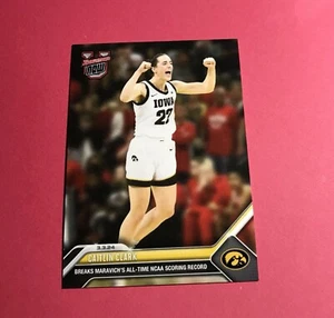 Caitlin Clark 2024 Topps U Bowman Now #61 “Breaks Maravich’s Record ” MT - Picture 1 of 2