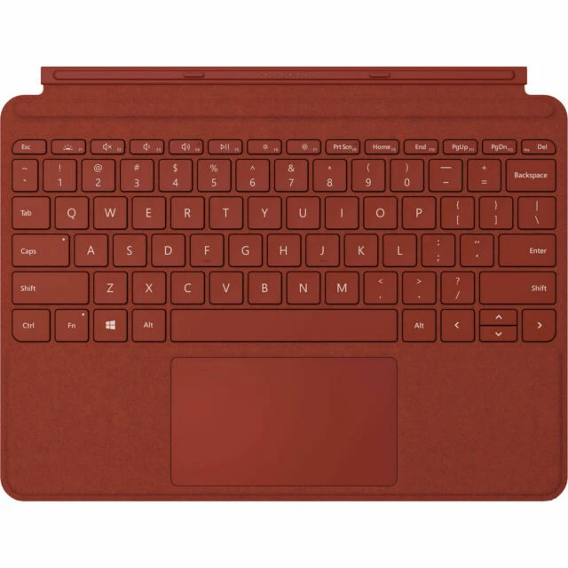 Microsoft KCS00084 Signature Type Cover for Surface Go - Poppy Red