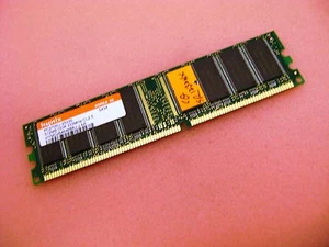 Hynix Compaq SR1230NX HYMD264646B8J-J AA  512MB PC333 32MX16 DDR Memory - Picture 1 of 4
