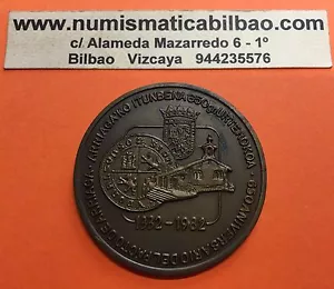 MEDALLA 1982 650 ANIVERSARIO DEL PACTO DE ARRIAGA ESCUDOS y ERMITA DE SAN JUAN - Imagen 1 de 1