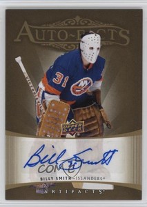 2022-23 Upper Deck Artifacts 2005-06 Retro Facts Billy Smith #RAF-BS Auto HOF