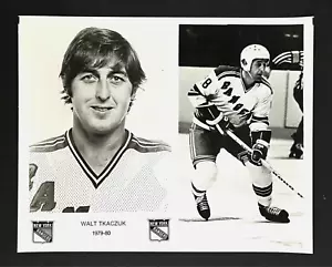 1979-80 Walt Tkaczuk #18 New York Rangers Hockey NHL Center Vintage Promo Photo - Picture 1 of 2