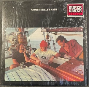 CROSBY, STILLS AND NASH CSN VINYL LP NM /VG+ SD 19104 1977 SHRINK EX/EX - Picture 1 of 4