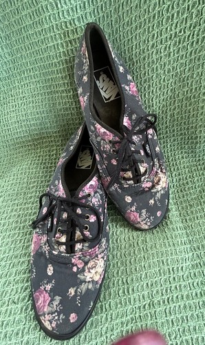 VANS stringato stampa floreale donna taglia 9 5.