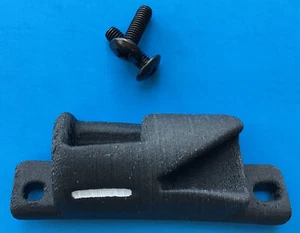 Geo Metro Convertible Top Striker Latch Kit w. screws | RH | Reproduction | NEW! - Picture 1 of 4