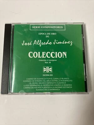 VTG Rare Jose Alfredo Jimenez Epoca De Oro/Golden Era Collection Vol III 12 Song - Image 1 of 4
