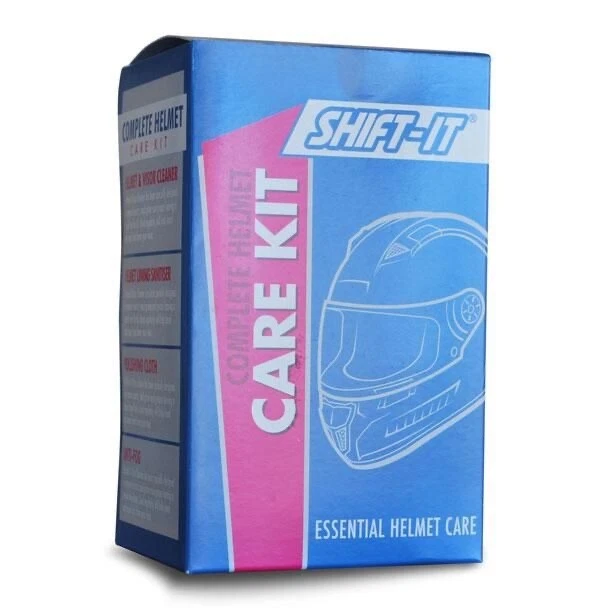 Shift-It Motorcycle Helmet & Visor Care Kit - Touring/Commuting/Racing/Sportbike - Image 1 of 1
