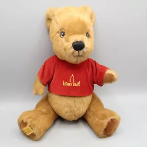 Vintage Merrythought 13" Honey Bear Mohair Teddy Bear Jointed made in England - Picture 1 of 6