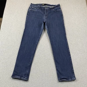 Levis Jeans Womens 32x28 Skinny Stretch Denim Dark Wash Western Casual Preppy - Picture 1 of 20