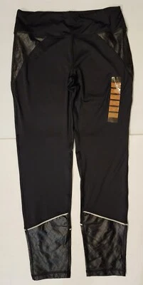 Catherine Malandrino Womens Stretch Black Active Pants, Size M Style#CD601 - Image 1 of 4