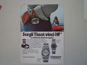 advertising Pubblicità 1971 OROLOGI TISSOT - Foto 1 di 1