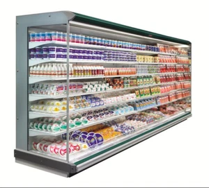 Dairy chiller cabinet PVC curtains blinds 1.8m Width 1.7m Drop Clear strip - Picture 1 of 6