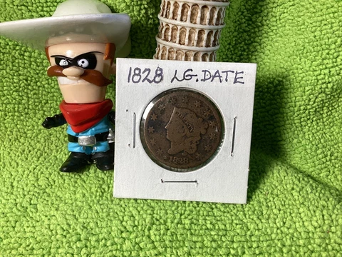 1828 LARGE CENT LIBERTY / MATRON HEAD MINTAGE 2.260,624 Cover