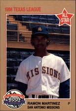 1988 Texas League All-Stars Grand Slam #28 Ramon Martinez
