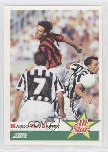 1991-92 Score Italian All Star Marco Van Basten #415 Rookie RC