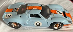 Ford GT40 Blue Lemans Racing Series #69 1:18 excellent cond no box #3008