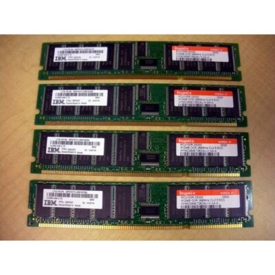 IBM 4447 Memory Kit 2GB (4x 512MB) 30D2 - Image 1 of 2