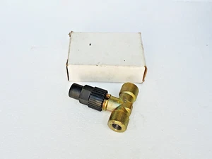 LOT OF 3 HANSEN H958C Gauge / Purge Valve, 3/8" FPT, Globe, Seal Cap # NEW - Picture 1 of 5