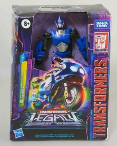 NEW Transformers Legacy PRIME UNIVERSE ARCEE Deluxe Class Figure Motorbike Cycle - Picture 1 of 13