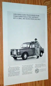 MG 1100 1964 deportivo original vintage publicidad impresa anuncio-64 - Imagen 1 de 1