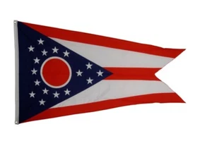 Fahne USA Ohio Flagge amerikanische Hissflagge 90x150cm - Bild 1 von 1