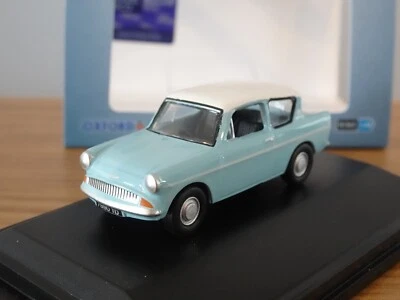 COCHE OXFORD DIECAST HARRY POTTER FORD ANGLIA AZUL Y BLANCO MODELO 76105007 1:76 Foto 1 de 3