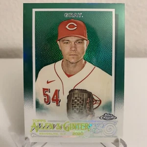 2020 Topps Allen & Ginter Chrome Green Refractor /99 Sonny Gray #291 - Picture 1 of 2