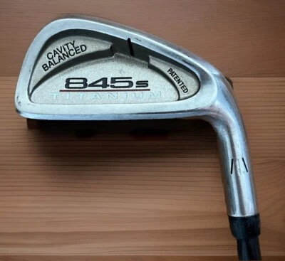 Tommy Armour 845s Titanium 4 Iron~G•Force 3.3 Stiff~Nice 1/2 Cord 845s Grip~RH - Image 1 of 4